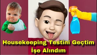 Housekeeping Testini Geçtim: İşe Alındım ve Gizlilik Sözleşmesi #almanyadahayat #almanyadakitürkler