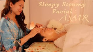 ASMR Sleepy Facial, Face & Scalp Massage and Makeup Pearls