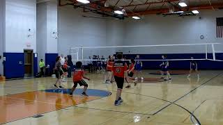 ESM Modified Volleyball vs CNS at Pine Grove MS Gym 3/5/24