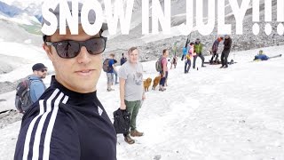 SNOW IN JULY!!!