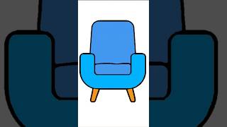 How to Draw a Couch, Couch Drawing, Draw Sofa, Draw and Color Couch, Draw Bear Couch, Draw Chair