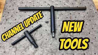 Channel Update - New Tools and accessories for the Vevor Mini Lathe and New Chuck Key + Hot Bluing