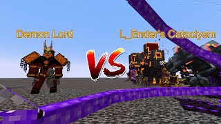 Demon Lord vs L_Ender's Cataclysm  Minecraft  Mob Battle