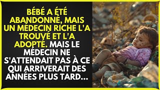 LE BÉBÉ A ÉTÉ ABANDONNÉ, MAIS UN MÉDECIN RICHE L'A ADOPTÉ.MAIS DES ANNÉES PLUS TARD, IL A ÉTÉ CHOQUÉ