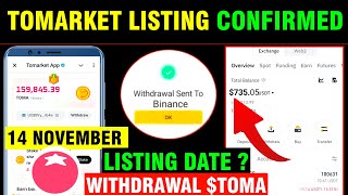 Tomarket Listing Date Confirmed | Tomarket Listing Date | Tomarket Price | Tomarket New Updates