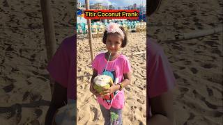 Titir Coconut🥥Prank😱😱 #shorts #coconut #funnyvideo #trishikarimpa