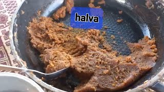 @Every thing Cooking halva in nature and a happy and good day🤩🤩🥰🥰👍👍