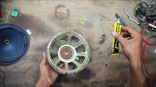 स्पीकर की ऐसी हालत ठीक करें मात्र ₹13 में | speaker repair karne ka sahi trika #speaker #10inch #8in