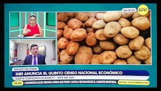 Entrevista al jefe del INEI, sobre el V Censo Económico   RPP 11 04 22