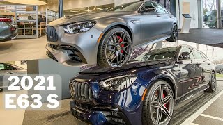 2021 Mercedes-Benz E63 S AMG first look & review!