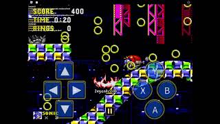 Speedrunning random levels in classic sonic simulator #1 (Abyss Asylum Act 2)