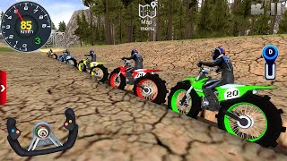 Offroad Dirt Bike Multiplayer Impossible Mud Race For Android Motorcycle Gameplay Off-road Outlaws