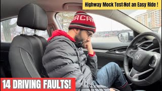 Serious Faults in First Mock Driving Test Fail | Test Results#drivingtest #lesson