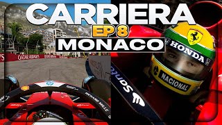 CARRIERA AYRTON SENNA FERRARI #8 RE DI MONACO, CON QUALCHE DIFFICOLTÀ