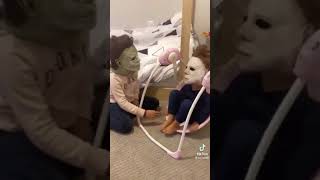 FUNNY HALLOWEEN TIKTOK VIDEOS TRY NOT TO LAUGH #SHORTS #HALLOWEEN #TIKTOK 🤣