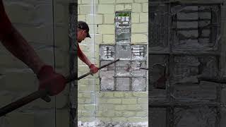 Cutting a Doorway in a Brick Wall