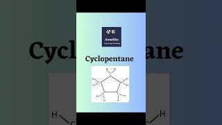 || Cyclopentane || Anushka Learning Academy || #cyclopentane #carbon #alkane #learn #shorts #single