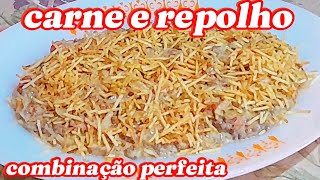 Como Fazer Strogonoff de Carne moída e Repolho?