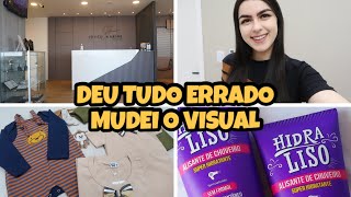 MUDEI O VISUAL MAS DEU TUDO ERRADO + DESABAFO + MUITAS ROUPAS PARA O BABY 💜