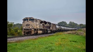 CP 7021 and 7018 Take a 651 West Near Kirkland Il on The Chicago Sub. A Rare SD70ACu Duo