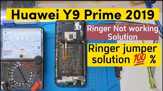 Huawei Y9 Prime 2019 Ringer jumper solution || Ringer not Working || Ahmad Mobile Tech