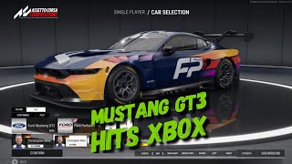 FINALLY the Ford Mustang gt3 is RELEASED on Xbox #assettocorsacompetizione #twitchstreamer