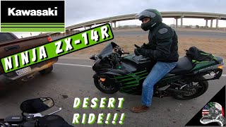 Riding With A Kawasaki Ninja ZX-14R