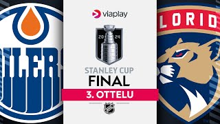 Kooste: 3. finaali | Edmonton Oilers vs. Florida Panthers | 14.6.2024