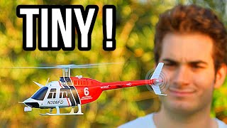 Tiny 1:33 🚁 model that actually flies!! RCERA C138 Bell 206 Helicopter provided by RTRHobby