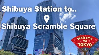 Quick Tour Guide to Shibuya Scramble Square from Shibuya Station