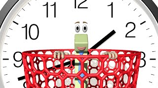 Telling Time - Basics of the Clock 1st Grade