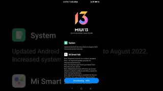 Xiaomi 12s ultra 13.0.9.0 update.