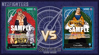 Round 2 Eustass "Captain" Kid VS Crocodile Store Championships Wave 2 One Piece Card Game