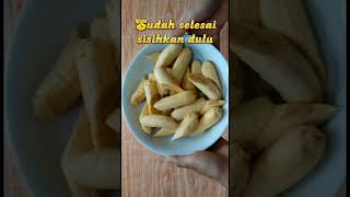 Kolek Pisang Sederhana,Simpel Tanpa Daun Pandan#Shorts