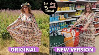 Transforming my Summer of Love Dress and M7969 Pattern Review