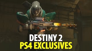 Destiny 2's PlayStation 4 Exclusives Revealed