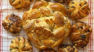 Интересно оформяне пита 54(shape your bread beautiful) #cooking #bread #dough #хляб #пекарь #тесто