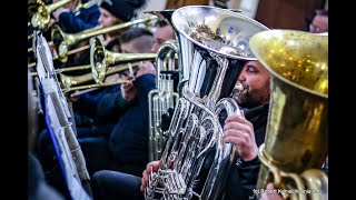 Koncert kolęd Orkiestry Dętej w Kcyni z wokalistka Marią Mateja