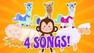 Nursery Rhymes and Kids Songs | BEST NURSERY RHYMES FOR KIDS | FIVE LITTLE MONKEYS