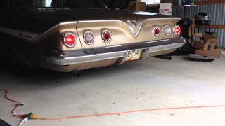 1961 Impala 2 Door Sedan Exhaust - Glasspacks