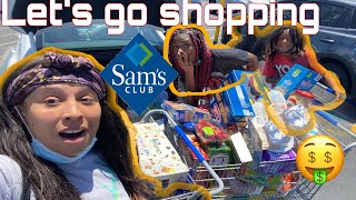 SAM’S CLUB Large Family Bulk Shop With Me| HUGE Haul Pt 1