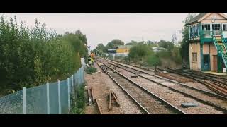 153311 - A Colas Rail owned Video Mobile Inspection Unit heading through Whittlesea to and from Ely.