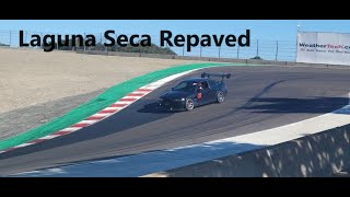 Laguna Seca Raceway Repaved - BMW E46 M3