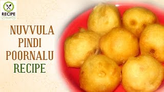 How To Make Nuvvula Pindi Poornalu | Aaha Emi Ruchi | Udaya Bhanu | Online Kitchen Recipes