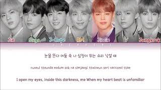 BTS -Love myself (Color Coded lyrics )