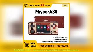 Retro Game Console Portable Handheld MIYOO A30 Por