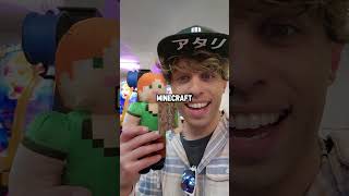 Most Amazing Win Ever on a Minecraft Claw Machine! #shorts