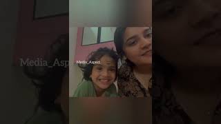 Iniya with her sister cute video #shorts #bakiyalakshmi