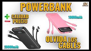 LAS MEJORES POWERBANK CALIDAD-PRECIO ¡¡SIN CABLES!!