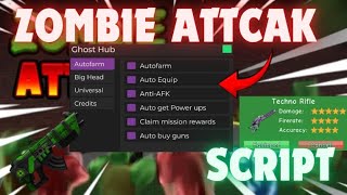 {2024} BEST Zombie Attack Script | silent aim | auto farms